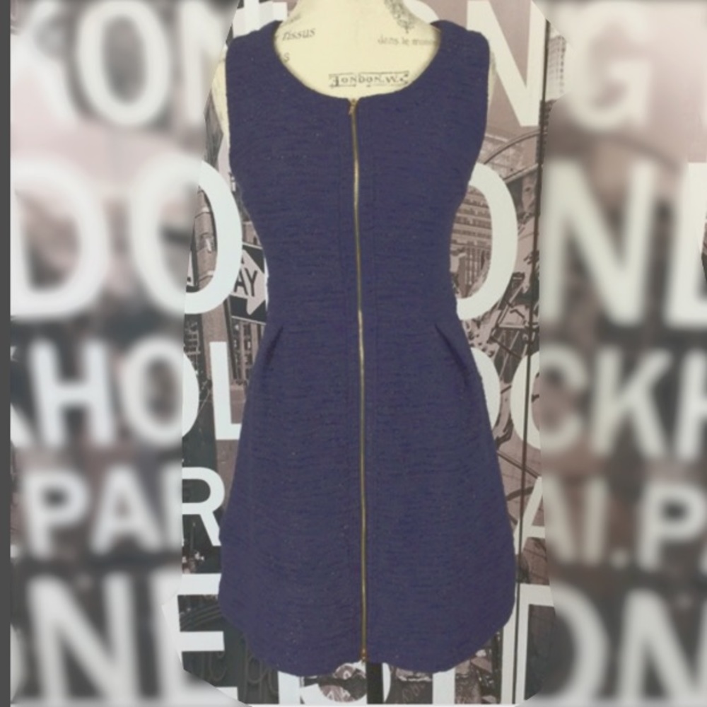 C. Luce tweed dress